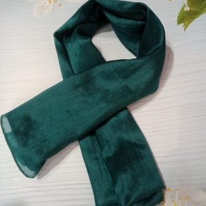 Áo dài lụa tơ tằm bôi nhiên